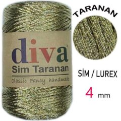 Diva Lurex Χτενίζετε Gold